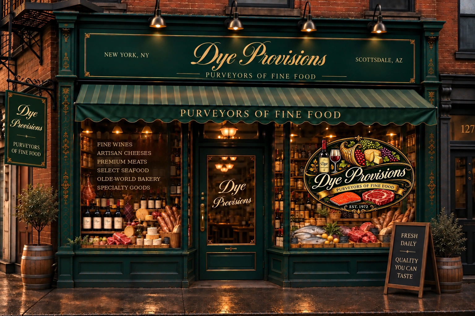Dye Provisions storefront