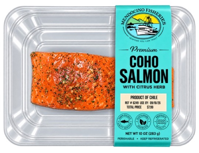 Coho Salmon Portion with Citrus Herb Seasoning
