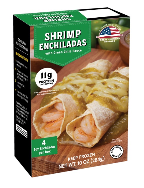 Shrimp Enchilada Green Chile